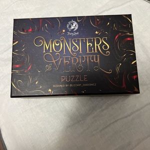 Fairyloot Exclusive Monsters of Verity Puzzle This Savage Song VE Schw